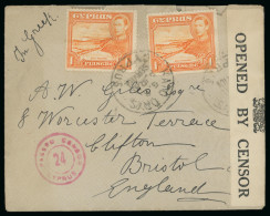 Delcampe - 1941–53 Rural Service Cancellations: Attractive Group Of 17 Covers, All Bearing 1½pi Frankings Tied By A Wide Variety Of - Cipro (...-1960)