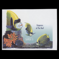 Delcampe - Samoa 2003 Angelfish Uncut Imperf Proof Miniature Sheet - Samoa