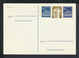 Delcampe - Berlin Selt. Privatganzsache 3 Wertstempel Brandenburger Tor + Heinemann - Cartas & Documentos
