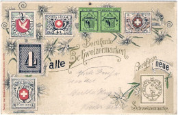 Delcampe - 1904ca.-Svizzera Con Impressione Di Francobolli Elvetici. Se Scegli La Spedizion - Sonstige & Ohne Zuordnung