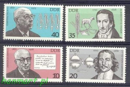 Delcampe - Germany, Democratic Republic (DDR) 1977 Mi 2199-2202 MNH (ZE5 DDR2199-2202) - Physik