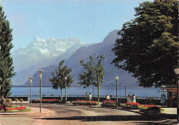 Delcampe - SUISSE VEVEY LE QUAI ET LES DENTS DU MIDI - Sonstige & Ohne Zuordnung