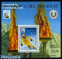 Delcampe - Paraguay 1979 Olympic Winter Games S/s, Mint NH, Sport - Olympic Winter Games - Skiing - Ski