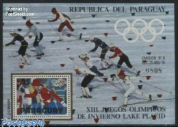 Delcampe - Paraguay 1979 Olympic Winter Games S/s, Mint NH, Sport - Olympic Winter Games - Skiing - Ski