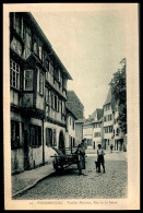 Delcampe - 67 - WISSEMBOURG - VIEILLES MAISONS, RUE DE LA LAINE - Wissembourg