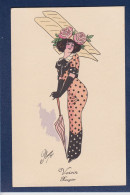Delcampe - CPA Aviation Illustrateur PLUM Mode Grand Chapeau Non Circulée Femme Woman VOISIN - Flieger