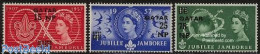 Delcampe - Qatar 1957 Scouting 3v, Mint NH, Sport - Scouting - Qatar