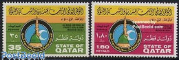 Delcampe - Qatar 1979 Prophets Conference 2v, Mint NH - Qatar