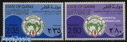 Delcampe - Qatar 1980 City Congress 2v, Mint NH - Qatar