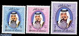 Delcampe - Qatar 1988 Definitives 3v, Mint NH - Qatar