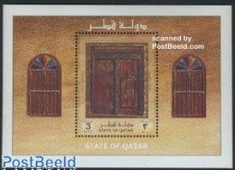 Delcampe - Qatar 2001 Wooden Doors S/s, Mint NH - Qatar