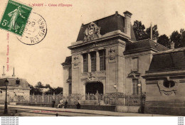Delcampe - WASSY -  Caisse D'épargne   Carte écrite En 1908   2 Scans - Wassy