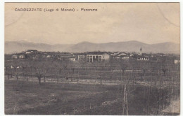 Delcampe - CADREZZATE - LAGO DI MONATE - PANORAMA - VARESE - Vedi Retro - Formato Piccolo - Varese