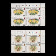 Delcampe - Ascension 1982 (MNH) Commonwealth Games, Brisbane Plate Blocks - Ascension