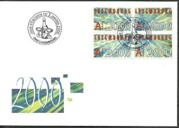 Delcampe - Luxembourg 2000 Mi 1490-1493 FDC (FDC ZE3 LXBvie1490-1493) - Non Classés