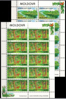Delcampe - Moldawien 305-306 Postfrisch Als Kleinbögen, Cept 1999 #NV634 - Moldavia