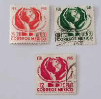 Delcampe - Sellos México 1945 Conferencia Interamericana Sobre Los Problemas De La Guerra Y La Paz. Chapultepec - Mexiko