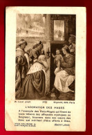 Delcampe - Image Pieuse Ed Mignard 3702 L'Adoration Des Mages - Peintre Luini - Dos Vierge - Andachtsbilder