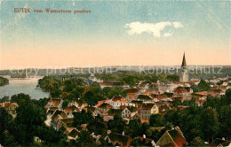 Delcampe - Eutin Schleswig-Holstein Panorama Vom Wasserturm Gesehen - Eutin