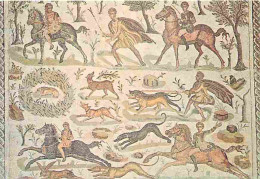 Delcampe - Carte Postale - Art - Mosaiques - Tunisie - Mosaique Du Musée Du Bardo - Chasse à Courre - CPM - Voir Scans Recto-Verso - Autres & Non Classés