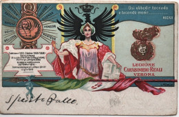 Delcampe - Legione Carabinieri Reali Verona, Commemorazione Campagna Crimea, Patti D'Arme P - Heimat