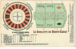 Delcampe - JEUX.LA ROULETTE DE MONTE CARLO - Sonstige & Ohne Zuordnung