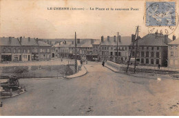 Delcampe - 08 - LE CHESNE - SAN66465 - La Place Et Le Nouveau Pont - Le Chesne