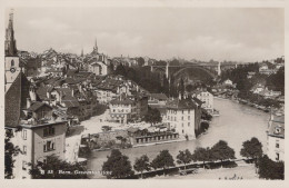 Delcampe - Schweiz Bern Kanton Gesamtansicht Aare Und Brücke Ungebraucht Unposted #SBH307 - Bern