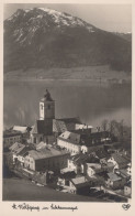 Delcampe - Österreich St Wolfgang Dorfkirche Bergsee Panorama Ungebraucht Unposted #SBR066 - St. Wolfgang