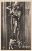 Delcampe - Österreich St Wolfgang Oberösterreich Skulptur Real Photo Unposted #SBR027 - St. Wolfgang