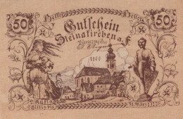 Delcampe - 50 HELLER 1920 Stadt STEINAKIRCHEN AM FORST Niedrigeren Österreich #PE875 - Emissions Locales