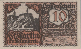 Delcampe - 10 HELLER 1920 Stadt SANKT MARTIN IM MÜHLKREIS Oberösterreich Österreich #PE838 - Emissions Locales