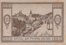 Delcampe - 10 HELLER 1920 Stadt SPITAL AM PYHRN Oberösterreich Österreich Notgeld #PE844 - Emissions Locales