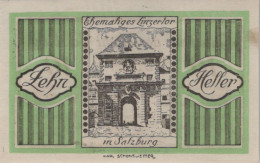 Delcampe - 10 HELLER 1920 Stadt SALZBURG Salzburg Österreich Notgeld Banknote #PE773 - Emissions Locales