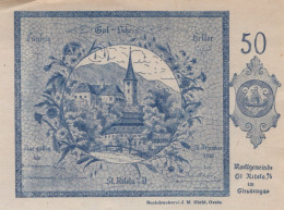 Delcampe - 50 HELLER 1920 Stadt SANKT NIKOLA AN DER DONAU Oberösterreich Österreich #PE754 - Emissions Locales