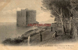 Delcampe - CPA CANNES - VIEUX CHATEAU SAINT HONORAT - Cannes