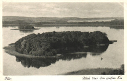 Delcampe - PLON, SCHLESWIG-HOLSTEIN, LAKE, ISLAND,  B/W, POSTCARD, GERMANY - Plön