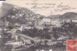 Delcampe - CORTE. _ VUE GENERALE. Angle Haut Gauche Coupé Et Quelques Manques En Bas. - Corte