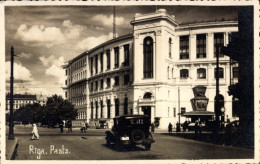 Delcampe - CPA Riga Lettland, Postamt - Lettland