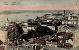 Delcampe - CPA Riga Lettland, Total-Ansicht - Lettland