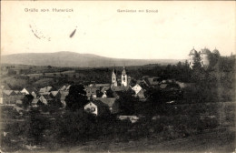 Delcampe - CPA Gemünden Im Hunsrück, Gesamtansicht, Schloss - Sonstige & Ohne Zuordnung