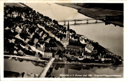 Delcampe - CPA Vilshofen An Der Donau Niederbayern, Totalansicht, Fliegeraufnahme - Sonstige & Ohne Zuordnung