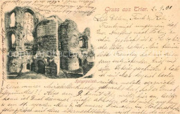 Delcampe - TRIER  CITY Kaiserpalast Ruine Deutsche Reichspost - Trier