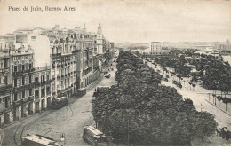 Delcampe - ARGENTINE AP#DC267 BUENOS AIRES PASEO DE JULIO TRAMWAY - Argentinien