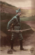 Delcampe - MILITARIA, SOLDAT, EPEEE COULEUR  REF 46011 - Heimat