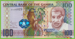 Delcampe - Voyo GAMBIA 100 Dalasis ND/2010 P29b B227a D UNC - Gambie