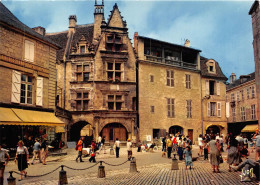 Delcampe - SARLAT Capitale Du Perigord Noir Place Peyrou La Maison Natale 5(scan Recto-verso) MA892 - Sarlat La Caneda