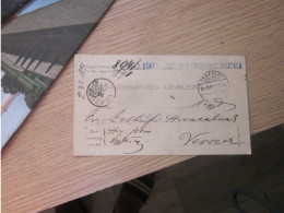 Delcampe - Portomentes Levelezolap Temesvar  To Versec Vrsac 1891 - Temesvár