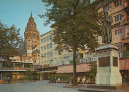 Delcampe - Deutschland Mainz Rheinland Pfalz Gutenberg Denkmal Und Dom Unposted #SBY326 - Mainz