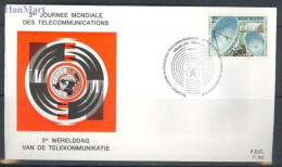 Delcampe - Belgium 1971 Mi 1635 FDC (FDC ZE3 BLG1635) - Télécom
